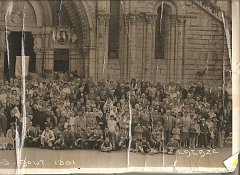 LOURDES 1961 PELERINAGE DES ORANAIS  (2)